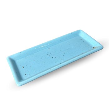 Pires Retangular Kakusara 19cm Azul Mesclado Sapporo