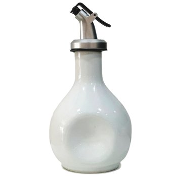 Jarra Porta Shoyu Amassadinha 180ml Branco Sapporo