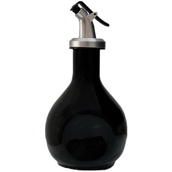 Jarra Porta Shoyu Amassadinha 180ml Preto Sapporo
