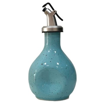 Jarra Porta Shoyu Amassadinha 180ml Azul Mesclado Sapporo