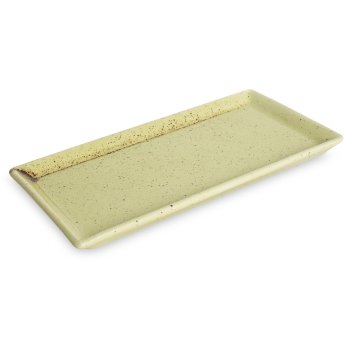 Travessa Retangular 22cm Verde Mesclado Sapporo