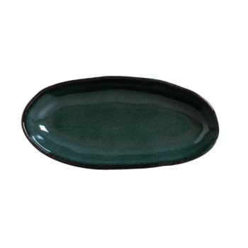 Orgânico oceano Travessa oval funda G 32X16 CM Porto Brasil