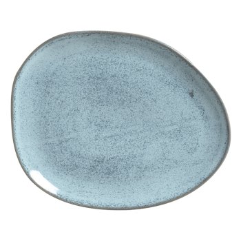 Prato Raso Oval Organico Breeze 31x24cm Porto Brasil